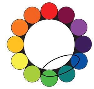 color wheel analogous